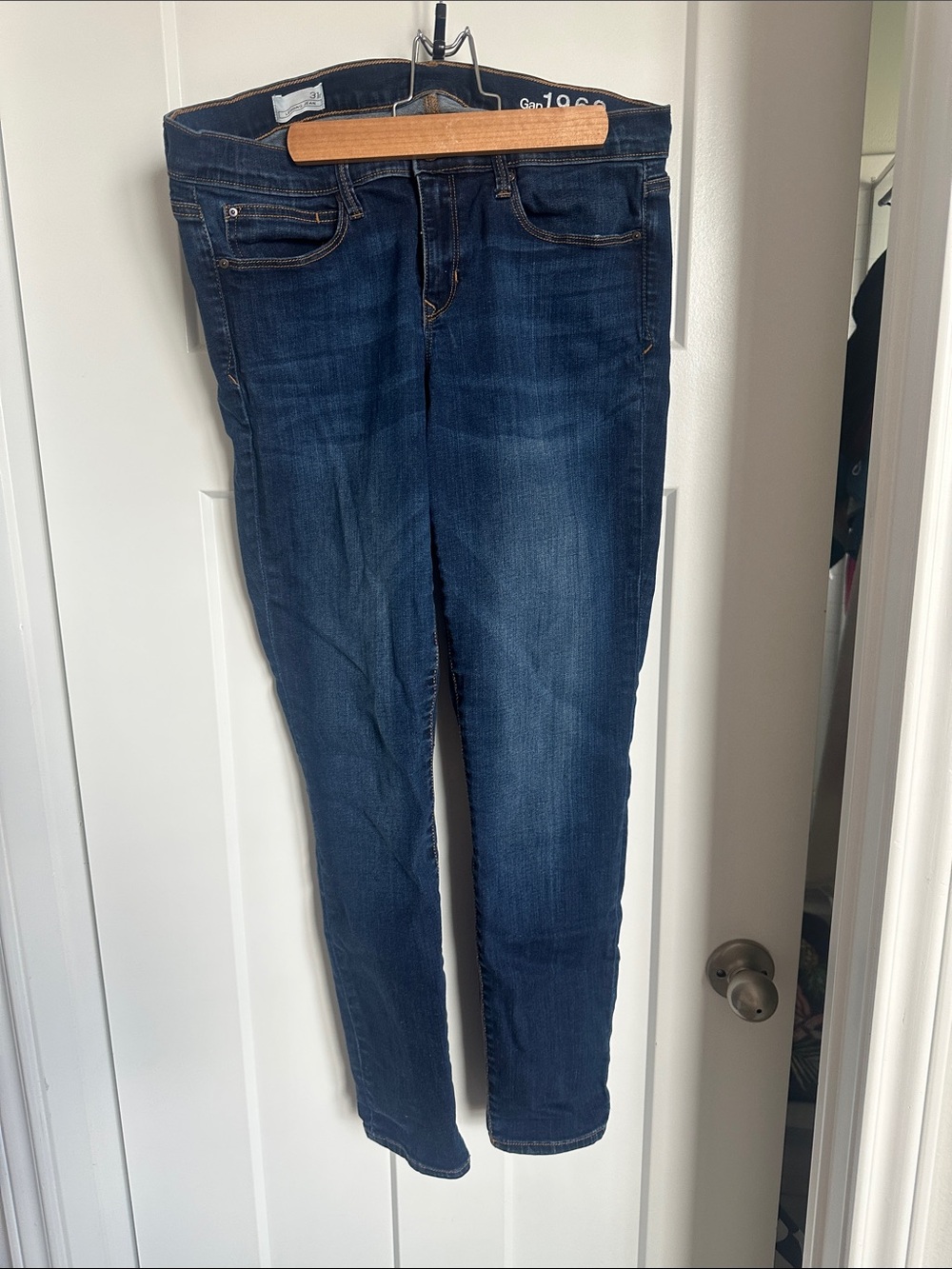 GAP Women's Dark Indigo Skinny Jeans